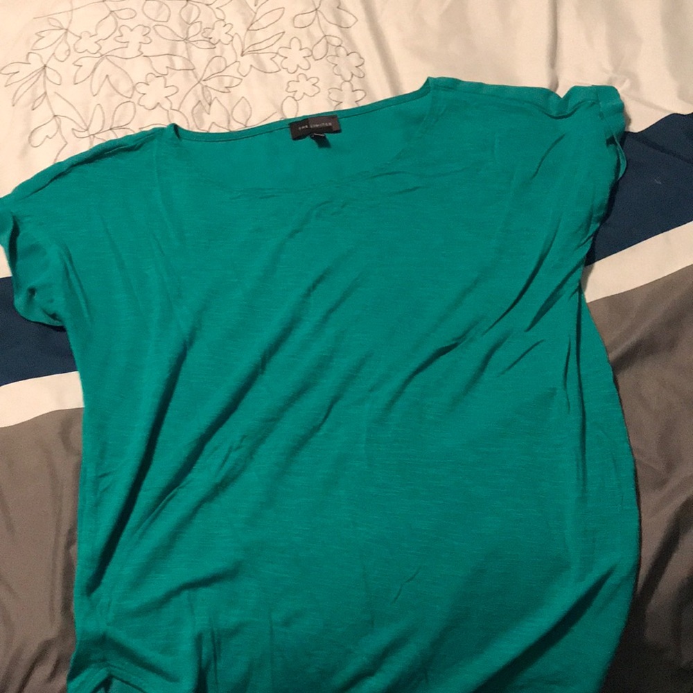 Turquoise tee